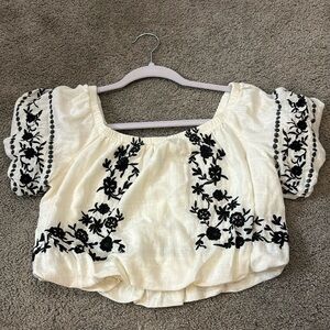 american eagle off the shoulder top